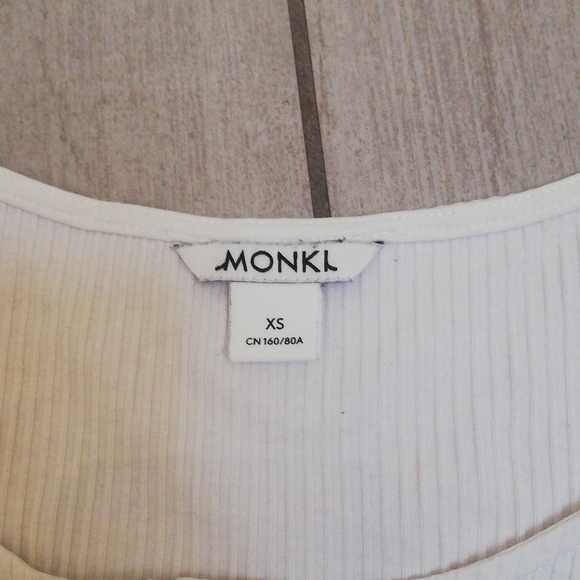 White Monki crop top - Picture 4 of 4